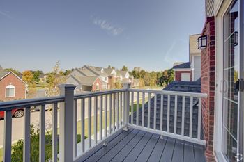 2Nd floor balconies